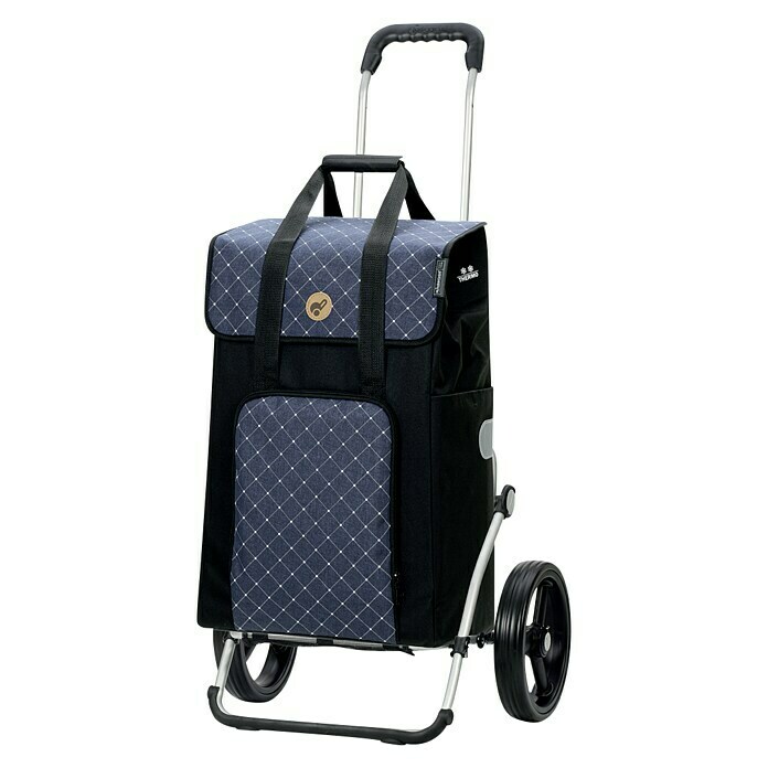 Andersen Royal Einkaufstrolley Isak46 l, Blau, Traglast: 50 kg Diagonal View