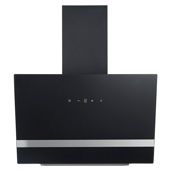 PKM Schräghaube S21-60 BTY (Breite: 59,5 cm, Max. Luftleistung: 616 m³/h, Schwarz)