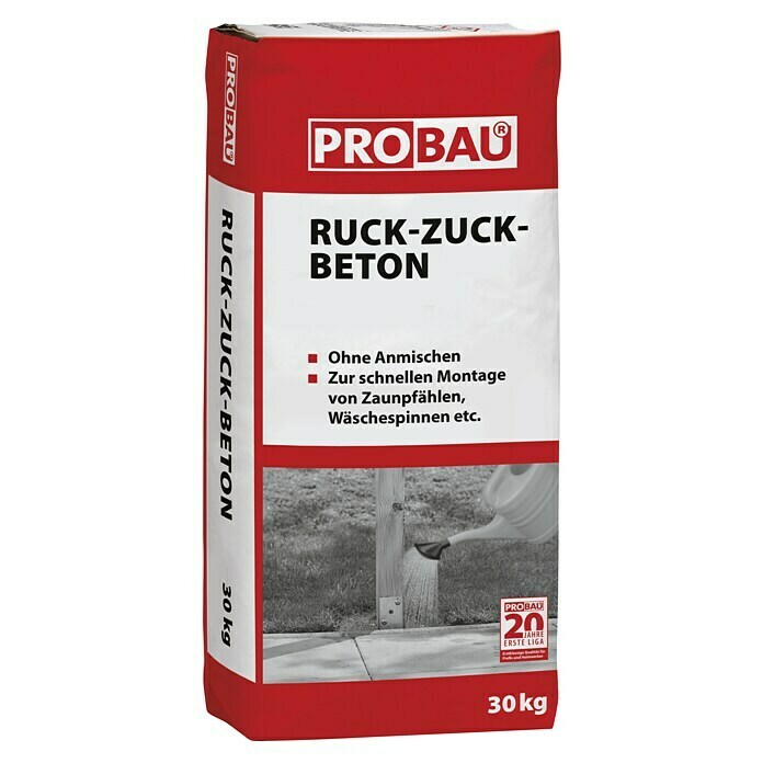 Probau Trocken-Fertigbeton Ruck Zuck Beton 