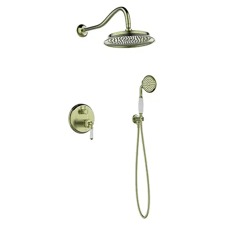 Rousseau  Conjunto de ducha empotrado Wall Retro