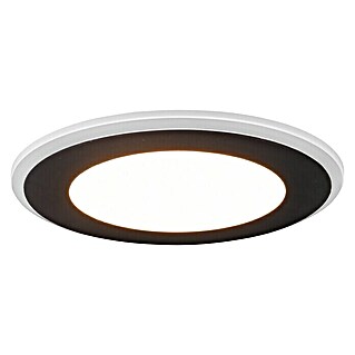 Trio Leuchten LED-Einbauleuchte rund Aura (10 W, Ø x H: 14 x 3 cm, Schwarz)