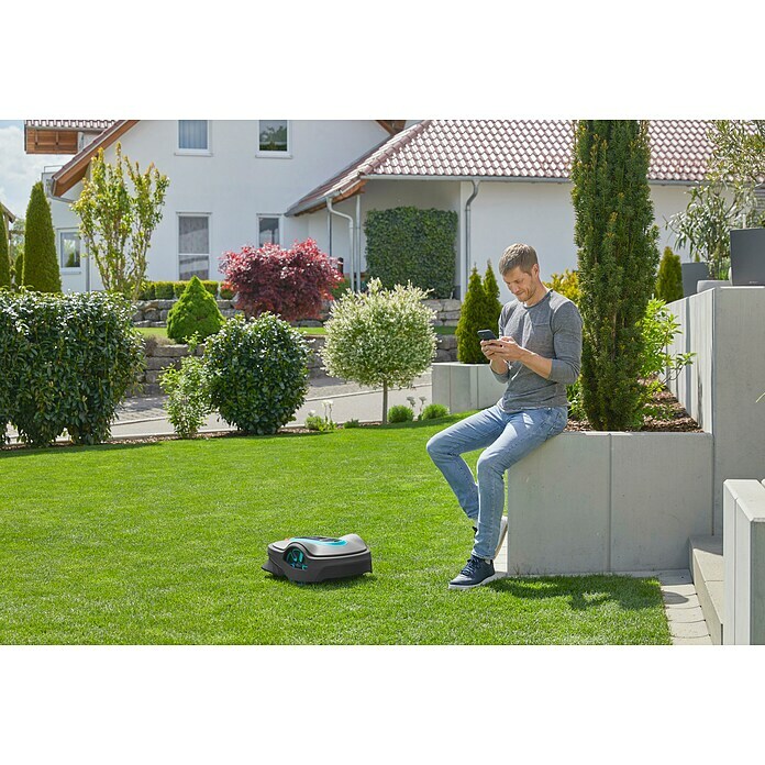 Gardena Robotmaaierset Smart SILENO life 750 (Max. gazonoppervlakte: 750 m², Ondersteunde spraakbesturing: Amazon Alexa) | BAUHAUS
