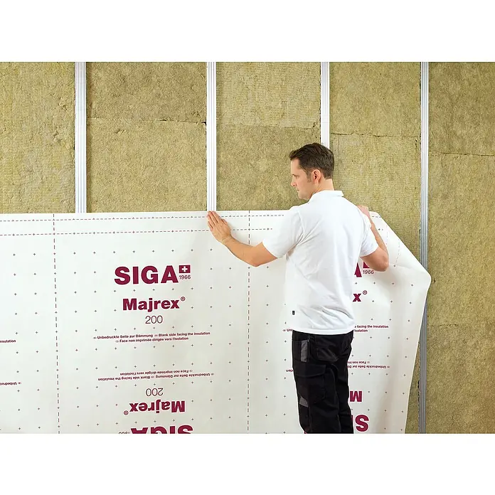 Pellicola Barriera Vapore 4x25m Per Isolamento Pareti E Tetti – Doppio Rotolo Da 100m² | Resistente Strappi | Impermeabile
