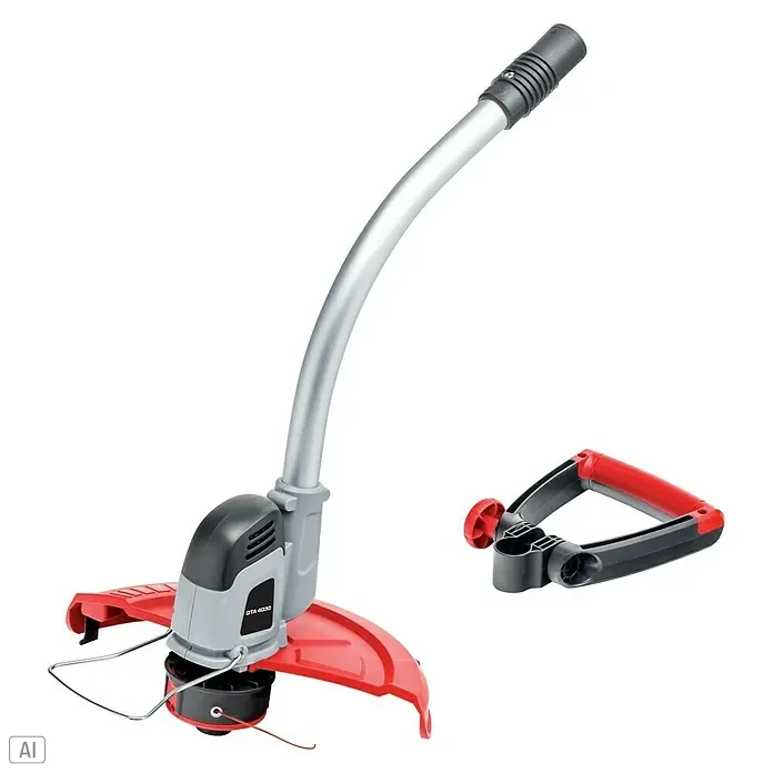 AL-KO 36V Rasentrimmeraufsatz GTA 430 - Passend für: Multitool MT 40 Li/MT 36 Li - Elektrischer Rasentrimmer mit gebogenem Schaft und Zusatzhandgriff für komfortables Trimmen von Rasenkanten und schwer zugänglichen Stellen.