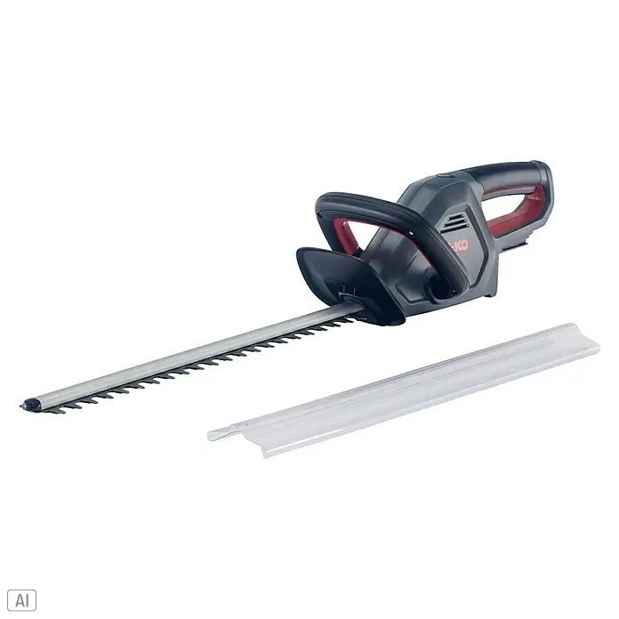 AL-KO Bosch Home & Garden Compatible Akku-Heckenschere HT 1845 - 18 V, Li-Ionen, 1 Akku, Schnittlänge: 45 cm - Akkubetriebene Heckenschere mit Schutzhülle für sichere Lagerung und Transport. Ideal für den präzisen Schnitt von Hecken im Garten.