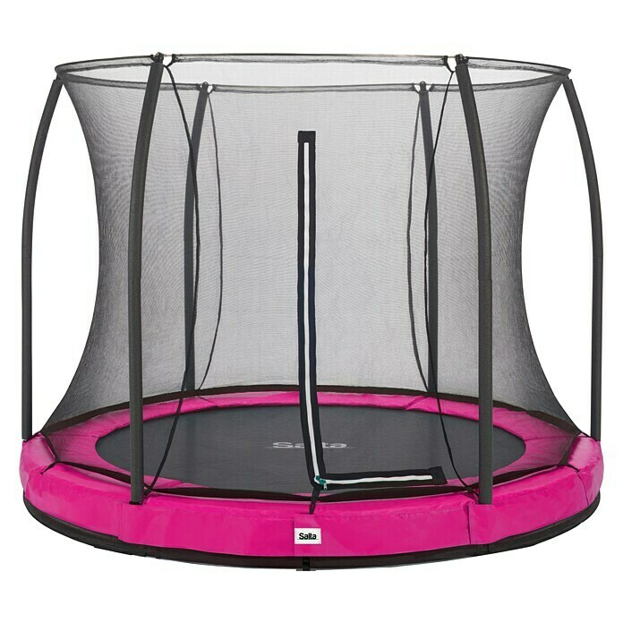 Salta Trampolin Comfort Edition GroundDurchmesser: 183 cm, Pink Front View