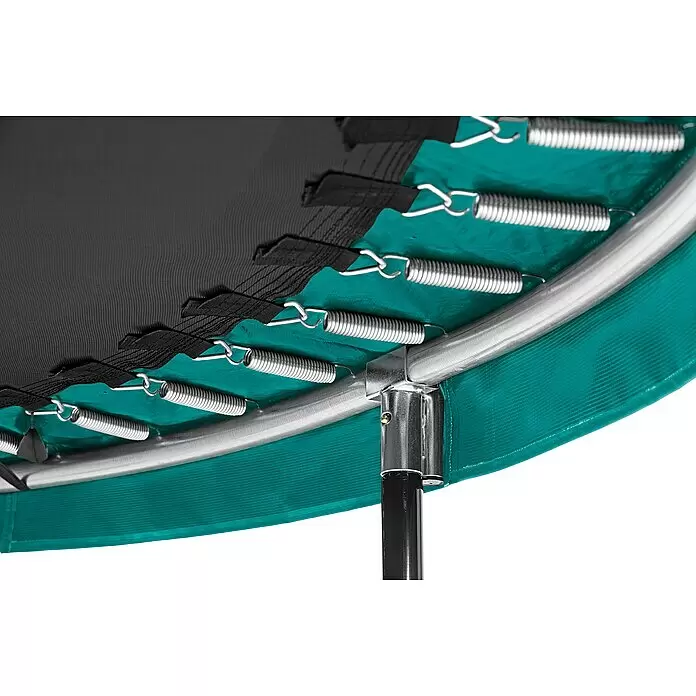 Salta Trampolin Comfort Edition - Durchmesser: 427 cm, Grün - Detailaufnahme