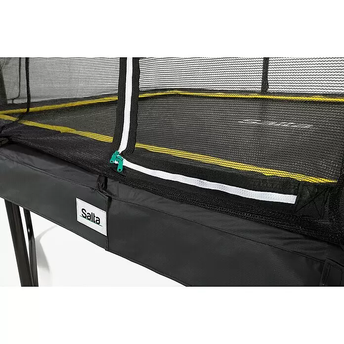 Salta Trampolin Comfort Edition - Schwarz, L x B: 244 x 366 cm - Detailaufnahme