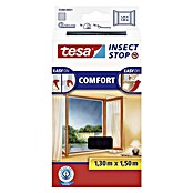 Tesa Insect Stop Insektenschutzgitter Comfort für Fenster (B x H: 130 x 150 cm, Anthrazit, Montage Insektengitter: Ankletten) | BAUHAUS