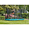 Salta Trampolin Comfort Edition Ground (Grün, L x B: 244 x 366 cm) | BAUHAUS