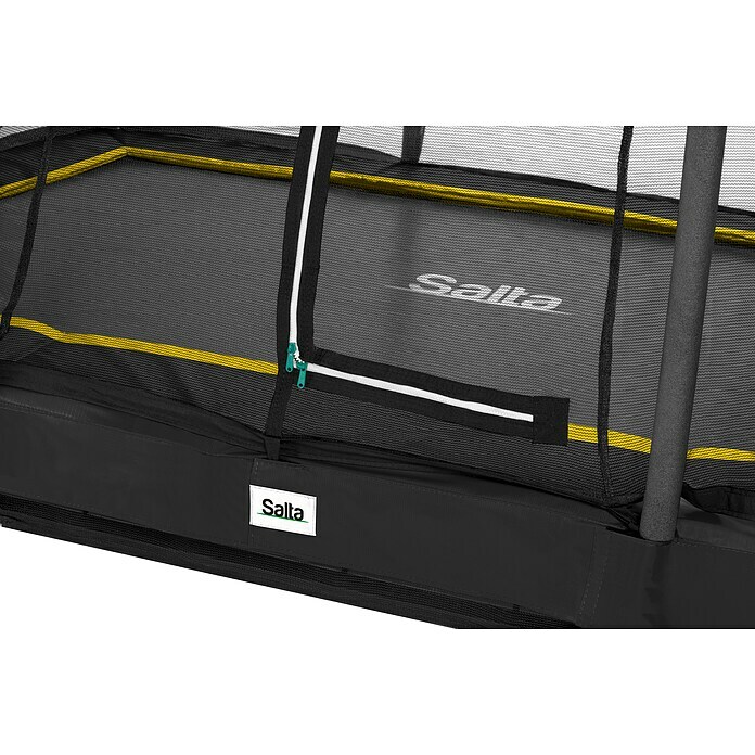 Salta Trampolin Comfort Edition Ground214 x 153 cm, Schwarz Detail Shot