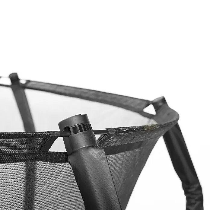 Salta Trampolin Premium Ground - Durchmesser: 251 cm, Schwarz - Detailaufnahme
