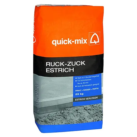 Quick-Mix  Estrich Ruck Zuck RZE