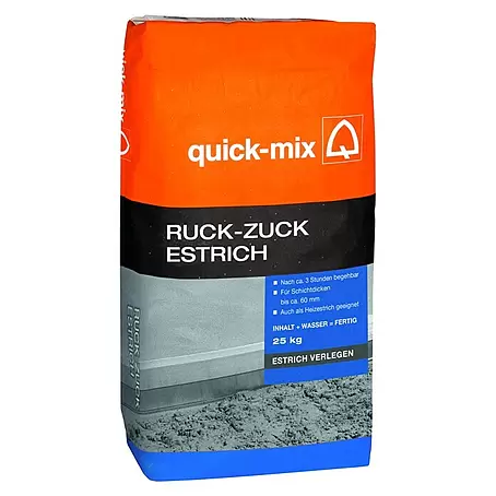 Quick-Mix  Estrich Ruck Zuck RZE