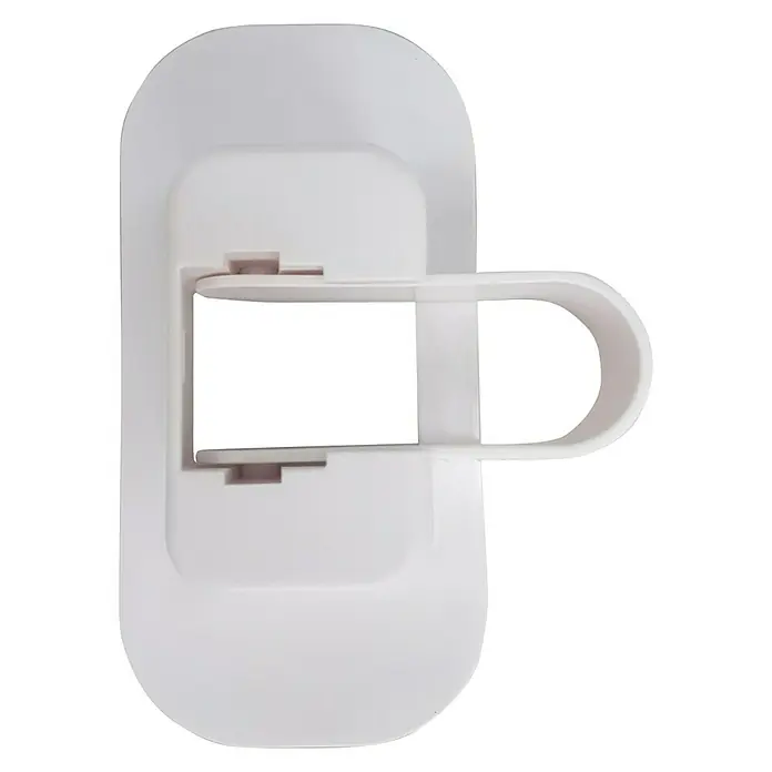 Dreambaby Türsicherung Türklinke - 1 Stk., Weiß - Eine weiße, moderne Toilettenpapierhalterung zur Wandmontage. Stilvolles Design für jedes Badezimmer.