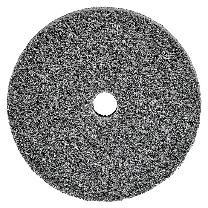 Einhell Polierrad - Durchmesser: 75 mm, Körnung: 400, Durchmesser Bohrung: 10 mm - Grauer Schleifpad mit einem Loch in der Mitte, ideal für Poliermaschinen. Für feine Schleifarbeiten und Oberflächenveredelung.