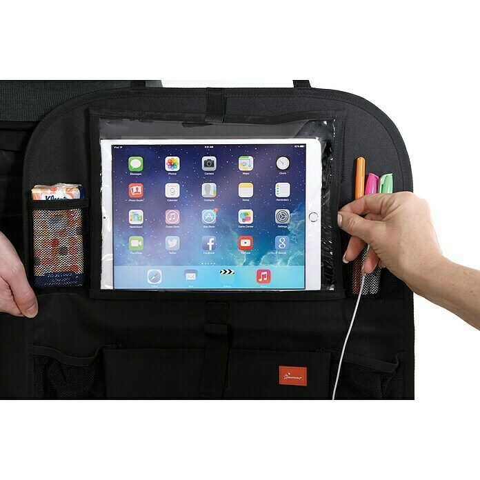 iPad / Tablet Halterung für Autorückbank, 2 Stk, inkl. USB