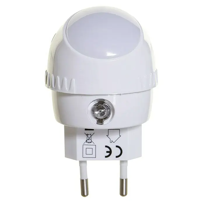 Dreambaby LED-Nachtlicht mit Sensor - L x B x H: 15 x 10 x 5,3 cm - Steckdosen-Nachtlicht mit automatischer Dämmerungssensor-Funktion für sanftes Licht in der Nacht. Energiesparend und ideal für Kinderzimmer.
