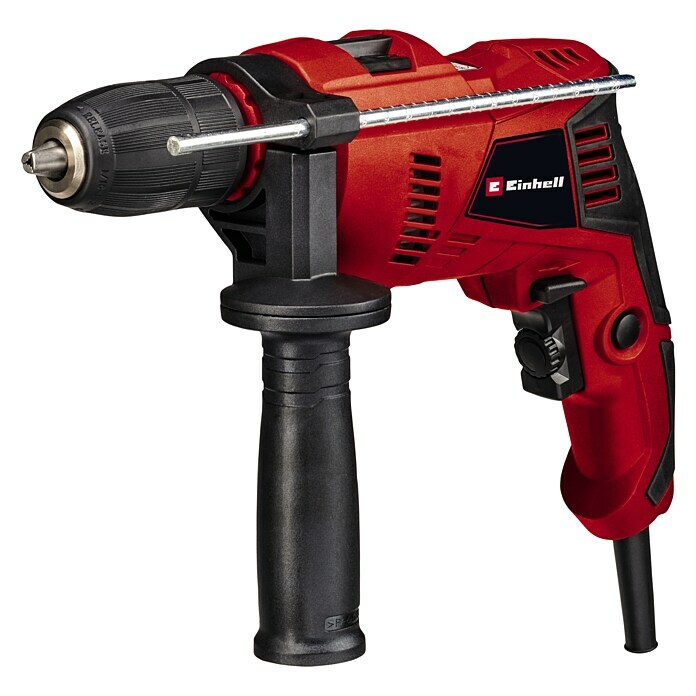 Einhell Classic Schlagbohrmaschine TE-ID 500 E550 W, 0 U/min - 3.000 U/min, Schlagzahl: 0 /min - 48.000 /min Diagonal View