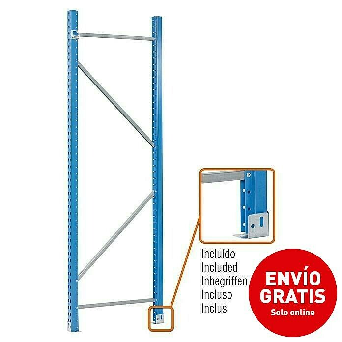 Simonrack Simontitan Bastidor (An x Al: 120 x 250 cm, Metal, Azul) | BAUHAUS