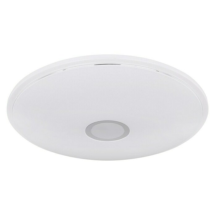 Globo LED-Deckenleuchte rund Connor (30 W, Ø x H: 50 x 6,5 cm, Weiß/Opal, RGBW) | BAUHAUS
