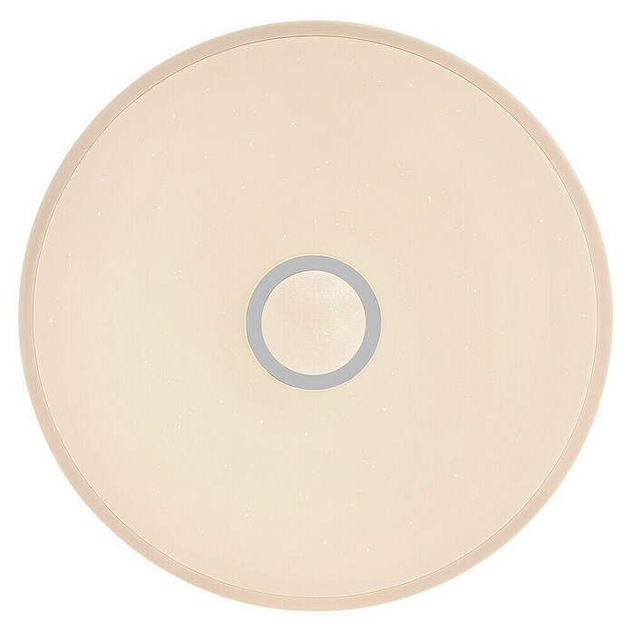 Globo LED-Deckenleuchte rund Connor (30 W, Ø x H: 50 x 6,5 cm, Weiß/Opal, RGBW) | BAUHAUS