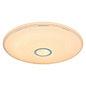 Globo LED-Deckenleuchte rund Connor (30 W, Ø x H: 50 x 6,5 cm, Weiß/Opal, RGBW) | BAUHAUS