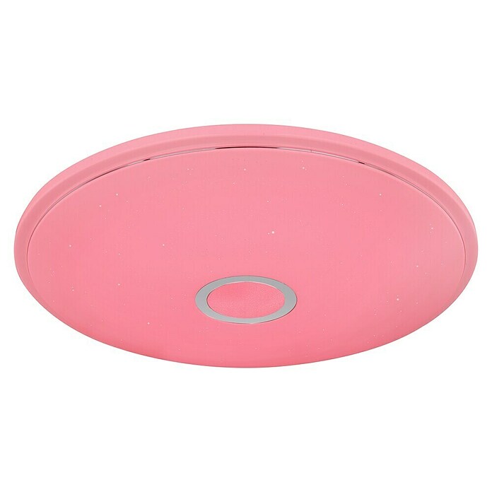 Globo LED-Deckenleuchte rund Connor (30 W, Ø x H: 50 x 6,5 cm, Weiß/Opal, RGBW) | BAUHAUS