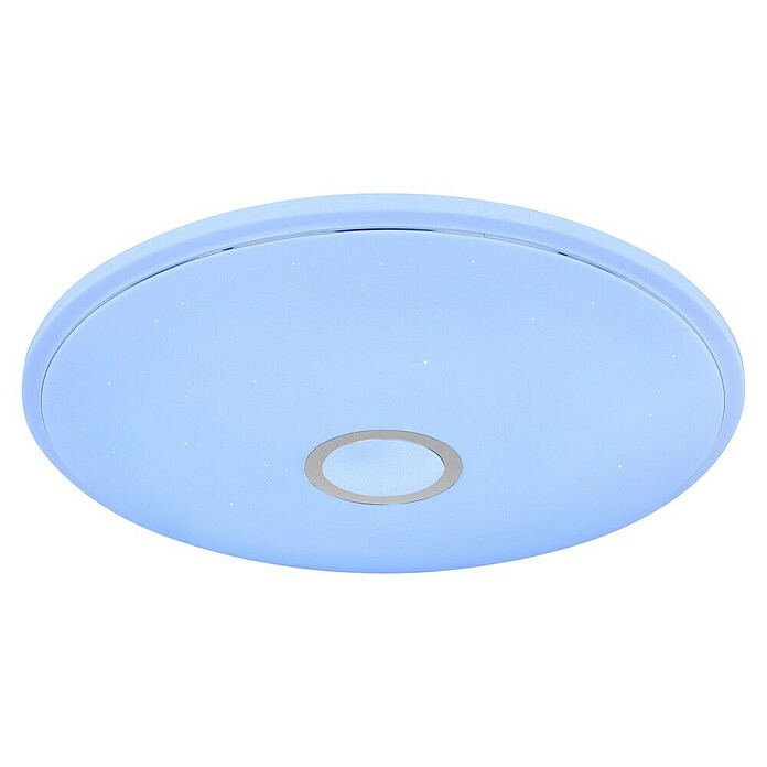 Globo LED-Deckenleuchte rund Connor (30 W, Ø x H: 50 x 6,5 cm, Weiß/Opal, RGBW) | BAUHAUS