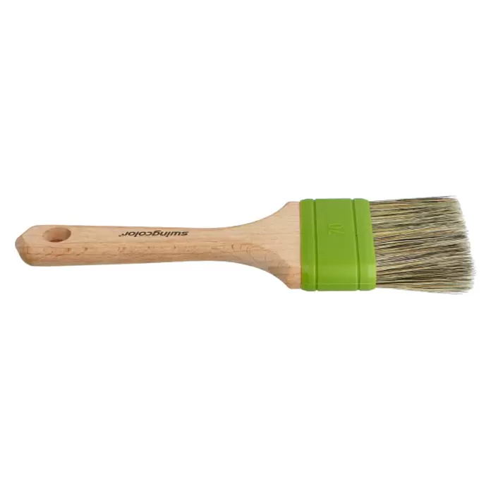 swingcolor Premium Beizpinsel - Breite Borsten: 70 mm, Spezialmischung, Holz
