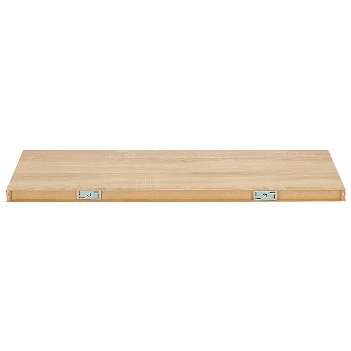 Dolle Wandboard Big Boy - L x B x H: 115 x 25 x 5 cm, Eiche, Belastbarkeit: 30 kg - Holzregal mit Montageplatten für die Wandbefestigung, ideal für Wohn- oder Arbeitsbereich. Praktisch und stilvoll.