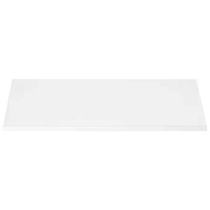 Dolle Wandboard Lite - L x B x S: 60 x 25 x 1,9 cm, Farbe: Weiß - Weiße Dunstabzugshaube mit schlichtem Design für eine moderne Küche, die zuverlässig Kochdünste und Gerüche beseitigt und für saubere Luft sorgt.