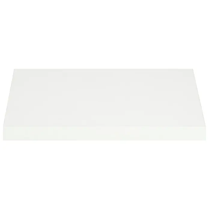 Dolle Wandboard Big Boy - L x B x H: 57 x 30 x 5 cm, Weiß, Belastbarkeit: 30 kg - Nahaufnahme einer einfachen, weißen Dunstabzugshaube, die modernes Küchendesign und Funktionalität vereint.