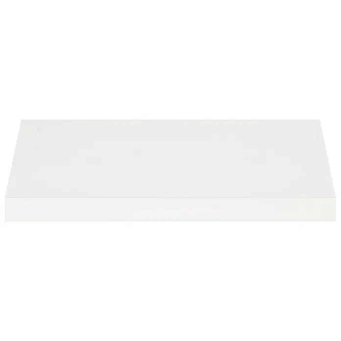Dolle Wandboard Big Boy - L x B x H: 57 x 25 x 5 cm, Weiß, Belastbarkeit: 30 kg - Nahaufnahme einer weißen Dunstabzugshaube, die durch ihr minimalistisches Design und ihre klare Form besticht. Perfekt für moderne Küchen.