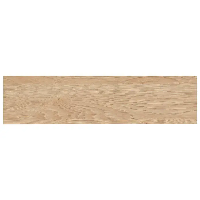 Dolle Wandboard Lite - L x B x S: 60 x 15 x 1,9 cm, Farbe: Eiche - Helle Holzoberfläche mit feiner Maserung, ideal für Möbel oder Fußböden, die Wärme und Natürlichkeit ausstrahlen.\n