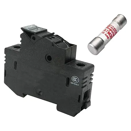 Base portafusibles y fusible 15A
