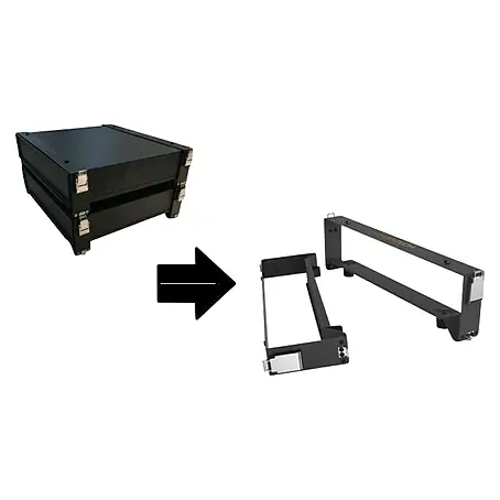 Balda de acero Rack 19″