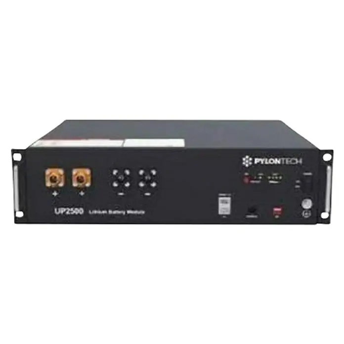 Batería solar Pylontech UP2500 - L x An x Al: 42 x 44,2 x 12 cm - Imagen del producto: Módulo de batería de litio Pylontech UP2500. Se muestra una toma de estudio del módulo de batería de litio Pylontech UP2500.