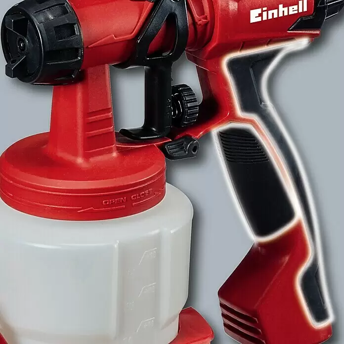 Einhell Classic Farbsprühsystem TC-SY 600 S - 600 W, Förderleistung: 1 l/min - Detailaufnahme
