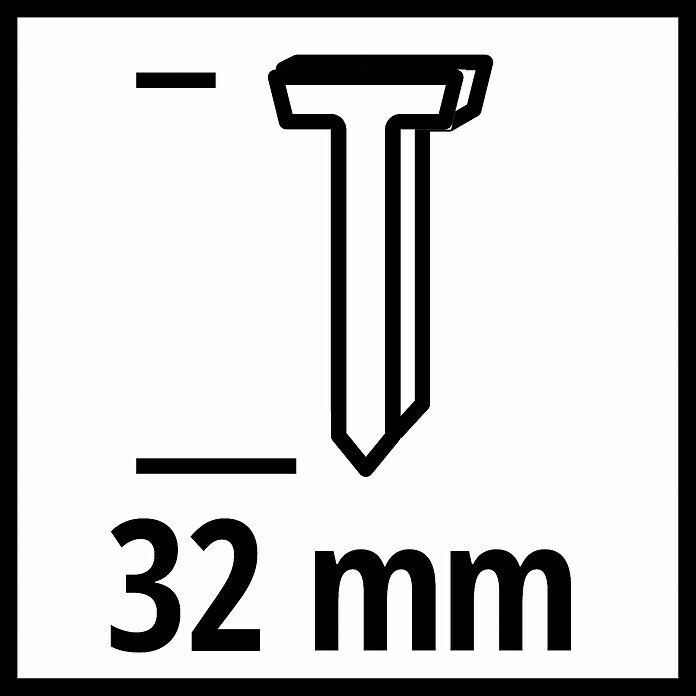 Einhell NagelLänge: 32 mm, 3.000 Stk. Sketch