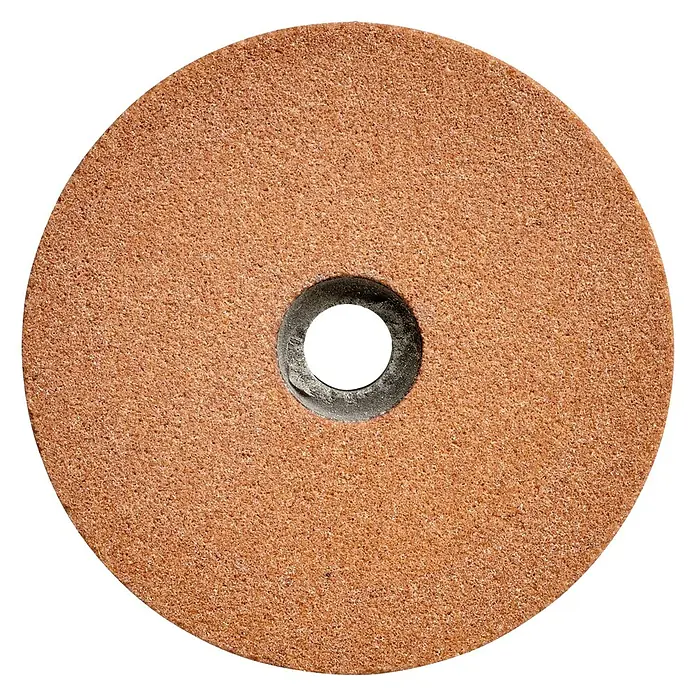 Einhell Polierrad - Durchmesser: 75 mm, Körnung: 120, Durchmesser Bohrung: 10 mm - Schleifscheibe mit mittigem Loch, geeignet zum Schärfen von Werkzeugen und Klingen.