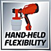 Einhell Classic Farbsprühsystem TC-SY 500 P (500 W, Förderleistung: 0,55 l/min) | BAUHAUS