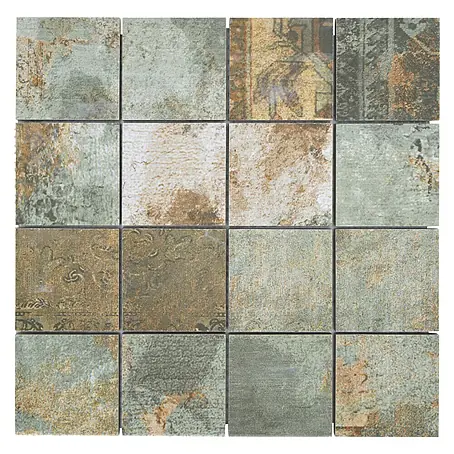 Mosaikfliese Quadrat Curtain 71 Mix CB 71BBG