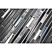 Mosaikfliese Verbund Crystal Mix XBH SV73 (30 x 30 cm, Schwarz/Silber, Glänzend) | BAUHAUS