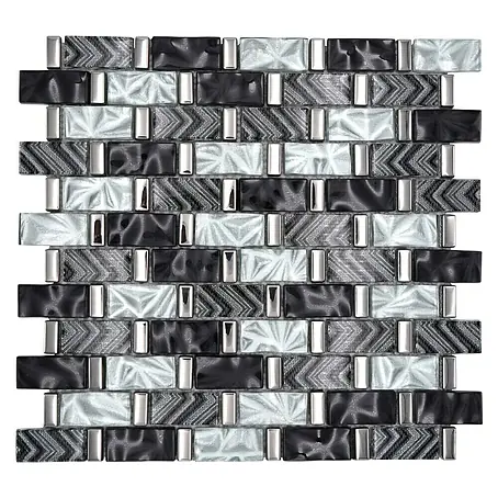 Mosaikfliese Rechteck Crystal Mix XCM MW10
