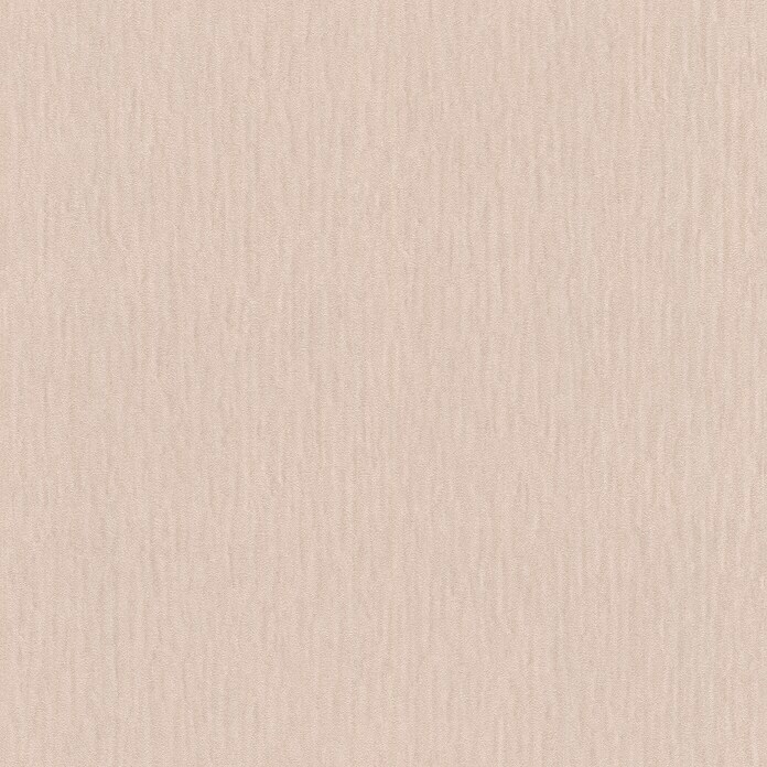 Rasch Trianon XIII Vliestapete Textil (Rosé, Uni, 10,05 x 0,53 m) | BAUHAUS