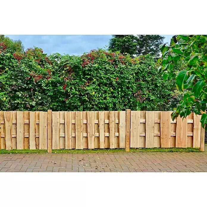 T & J Sichtschutzelement Jütland - B x H: 180 x 90 cm, Natur - Stimmungsaufnahme