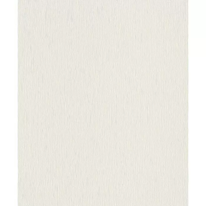 Rasch Structure Vliestapete - Weiß, Uni, 10,05 x 0,53 m - Detailaufnahme