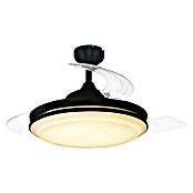 Arte confort Ventilador de techo Etna (Negro mate, 107 cm, 27 W, Blanco neutro) | BAUHAUS