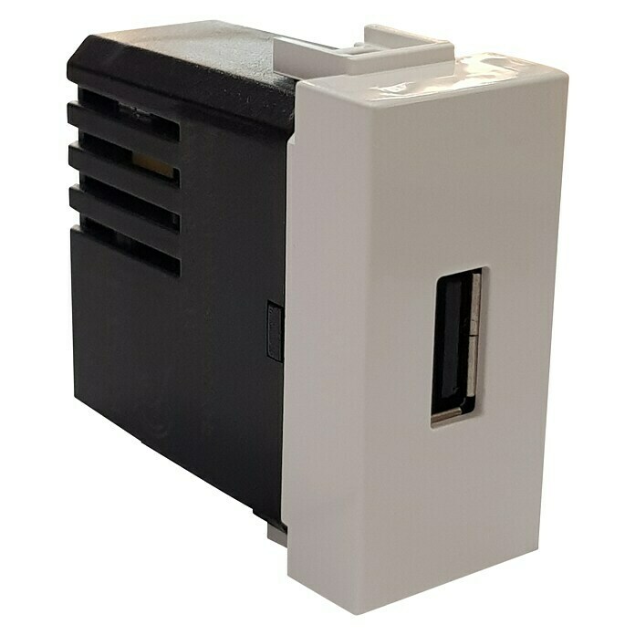Elektro Material Vtičnica z USB Modys  (Bela) | 3370 - Ladegeräte | CBHD - Ladegeräte | CBH - Batterien/Taschenlampen | CB - Elektroinstallation | C - Elektro | BAUHAUS